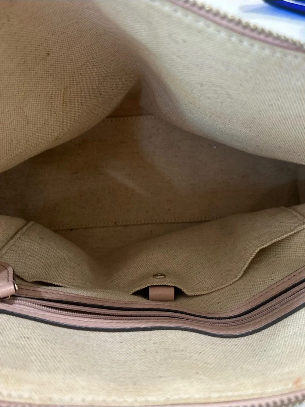 kate spade Pale Pink Pebbled Leather Dome Satchel